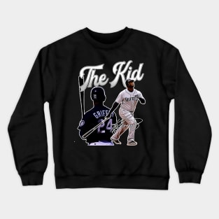 Ken Griffey Jr The Kid Basketball Legend Signature Vintage Retro 80s 90s Bootleg Rap Style Crewneck Sweatshirt